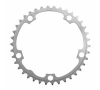Pacco strada 5 bracci d.130 stronglight dural 38 denti interno argento tipo shim