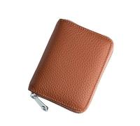 PACDE Portamonete da donna in vera pelle con blocco RFID, grande capacità, con 11 scomparti per carte, scomparti per monete e contanti, 8 colori, Cammello, Classico