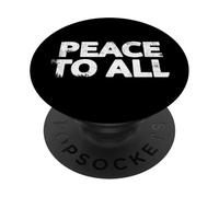 Pace a tutti - Dichiarazione contro la guerra PopSockets PopGrip Adesivo