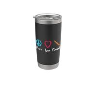 Pace Amore Clarinetto Bicchiere termico in acciaio inox doppia parete