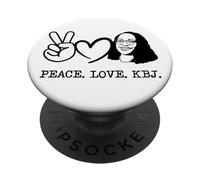 Pace Amore KBJ Ketanji Brown Jackson Donne Nere Vintage PopSockets PopGrip Adesivo
