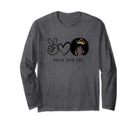 Pace Amore Leone Regina Zodiaco Capelli Afro Compleanno Maglia a Manica
