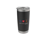 Pace, Amore, Mamajuana Pace Repubblica Dominicana Bicchiere termico in acciaio inox doppia parete