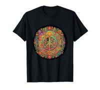 Pace Amore Natura Hippie Maglietta
