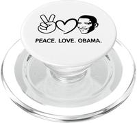 Pace Amore Obama Storia Nera Orgoglio Afroamericano PopSockets PopGrip per MagSafe