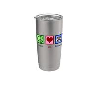 Pace Amore Procioni Carino Procione Bicchiere termico in acciaio inox doppia parete