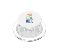 Pace Amore Speranza Inclusione E Diversità Diritti Umani PopSockets PopGrip per MagSafe