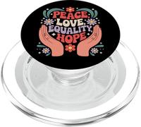 Pace Amore Speranza Inclusione Uguaglianza Speranza - Giustizia Sociale PopSockets PopGrip per MagSafe