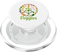 Pace, Amore & Veggies - Sano, Vegano, Animali, Vegetariano PopSockets PopGrip per MagSafe