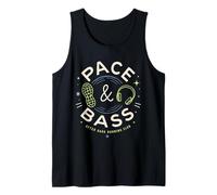 Pace And Bass Night Run Musica Runner Jogging Umorismo Canotta