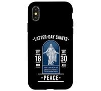 Pace dei Santi degli Ultimi Giorni - con Gesù e Vangelo Custodia per iPhone X/XS