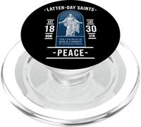 Pace dei Santi degli Ultimi Giorni - con Gesù e Vangelo PopSockets PopGrip per MagSafe
