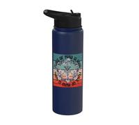 Pace della mente Serenità Tranquillità Mentale Bene In pace Stainless Steel Insulated Water Bottle