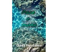 Pace e mare -Agenda rilassante e motivazionale- copertina con acqua di mare e interni a colori con illustrazioni a tema mare sullo sfondo di ogni pagina