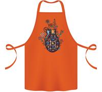 Pace Granata contro la Guerra Pacifista Mondo Hippy Cotone Grembiule 100%