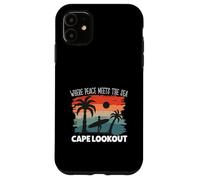 Pace in riva al mare - Cape Lookout Custodia per iPhone 11