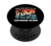 Pace in riva al mare - Isola di San Miguel PopSockets PopGrip Adesivo