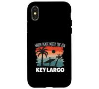 Pace in riva al mare - Key Largo Custodia per iPhone X/XS