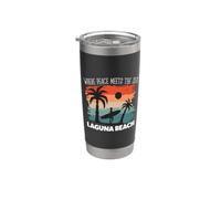 Pace in riva al mare - Laguna Beach Bicchiere termico in acciaio inox doppia parete