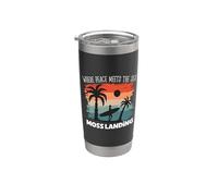 Pace in riva al mare - Moss Landing Bicchiere termico in acciaio inox doppia parete