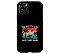 Pace in riva al mare - Mount Desert Island Custodia per iPhone 11 Pro