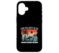Pace in riva al mare - Mount Desert Island Custodia per iPhone 16