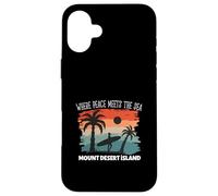 Pace in riva al mare - Mount Desert Island Custodia per iPhone 16 Plus
