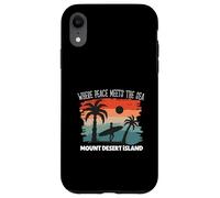 Pace in riva al mare - Mount Desert Island Custodia per iPhone XR