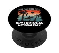 Pace in riva al mare - Parco Nazionale delle Dry Tortugas PopSockets PopGrip Adesivo