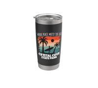 Pace in riva al mare - Parco statale di Crystal Cove Bicchiere termico in acciaio inox doppia parete