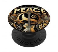 Pace in tutta la pace in tutto il mondo che ispira l'armonia dell'amore PopSockets PopGrip Adesivo