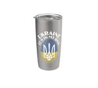 Pace In Ucraina Ucraina E 'Nel mio Dna Abbigliamento Bicchiere termico in acciaio inox doppia parete