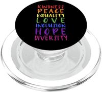 Pace inclusione speranza arcobaleno per gay e lesbiche PopSockets PopGrip per MagSafe