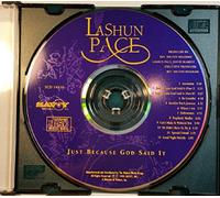 Pace, Lashun - Just Because God Said It