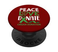Pace Love Donate PopSockets PopGrip Adesivo