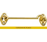 Pace Maurizio Ganci Fermafinestre Ottone mm 120 Pezzi 25 18OL