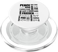 Pace Mondiale Paix Paz Pace Frieden #3 Pacifist PopSockets PopGrip per MagSafe