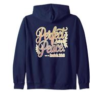 Pace Perfetta Isaia 26:3 Felpa con Cappuccio