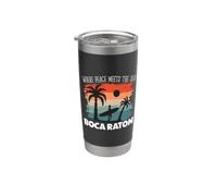 Pace sul mare - Boca Raton Bicchiere termico in acciaio inox doppia parete