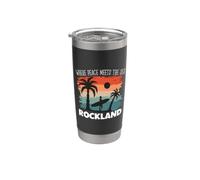 Pace sul mare - Rockland Bicchiere termico in acciaio inox doppia parete