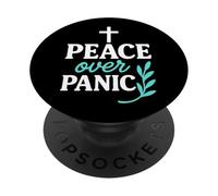Pace sul panico Cristiano ispiratore PopSockets PopGrip Adesivo