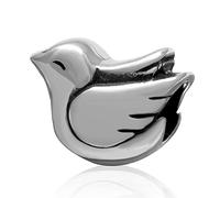 Pace Uccello Piccione Charms, 925 Sterling Argento colomba Charm Perline, Fit Pandora Animale Braccialetto, Regalo per San Valentino/amante/moglie/marito