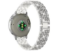 PaceBid 18mm Cinturino per Garmin Venu 4 41mm/Venu 3S/2S/Forerunner 265S | per Garmin Forerunner 255S/255S Music,Huawei Watch GT 6 41mm/GT 5 Pro 42mm, Strass Metallo Cinturini di Ricambio, Starlight