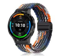 PaceBid 22mm Intrecciato Cinturino per Garmin Venu 3 45mm/Venu 4 45mm/Venu2/Forerunner 265/255/255 Music, Nylon Magnetico Elastico Cinturini per Amazfit Balance 2/Bip 6/Bip 5/GTR 4/GTR 3 - Colorato