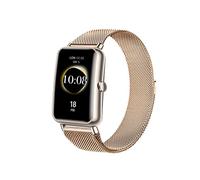 PaceBid Cinturino Compatibile con Huawei Watch Fit Mini, Regolabile Cinturino in Acciaio Inossidabile, Magnetico Sgancio Rapido di Ricambio per Huawei Watch Fit Mini - Oro Rosa