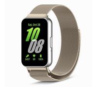 PaceBid Cinturino Compatibile con Samsung Galaxy Fit 3, Inossidabile Acciaio Metallo Magnetico Bracciale Cinturino di Ricambio per Samsung Galaxy Fit 3 - Starlight