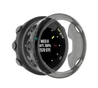 PaceBid Cover Compatibile con Garmin Forerunner 45 Case, HD TPU Custodia Protettiva Sottile Silicone Copertura Antiurto All-Around Protezione Bumper Shell per Garmin Forerunner 45 - Nero