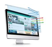 PaceBid Hanging Filtro Anti Luce Blu per 23-24 Pollici Monitor, Blocca Luce Blu&UV, Anti Affaticamento Degli Occhi Protector per Diagonale 23,23.623.8,24 Pollici Desktop, Filtro Rimovibile Easy On/Off