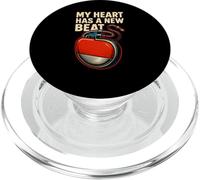 Pacemaker My Heart Has A New Beat Retro Mens Surgery Recover PopSockets PopGrip per MagSafe