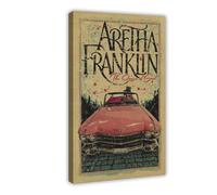 pachbzx Aretha Franklin, poster su tela, decorazione per camera da letto, ufficio, camera da letto, regalo, 20 x 30 cm